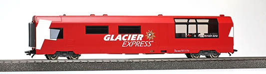074-3589132 - H0 - Servicewagen WRp 3832 (Glacier Express), RhB, Ep. VI - AC